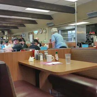 interior, sushi and sashimi