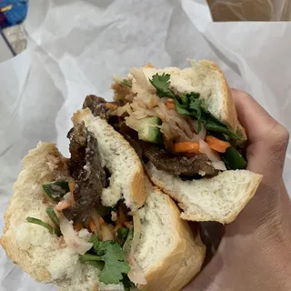 Banh Mi - Lemongrass Beef-BO