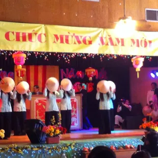 Vietnamese New Years 2015: one of the traditional dances