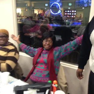 The Very First Winner at Stockton Bingo Hall