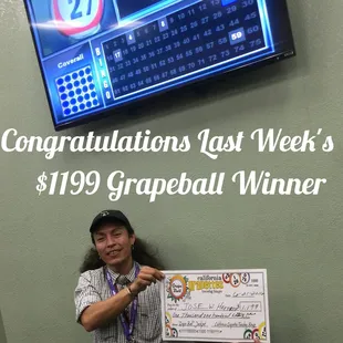 Tuesday nights famous Grapeball