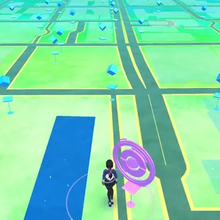 Pokestop heaven!