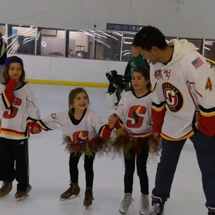 Kids Club Skate with the team 2015-16