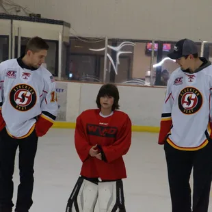 Kids Club Skate with the team 2015-16