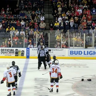 Fight, fight, fight! Stockton Heat Hockey