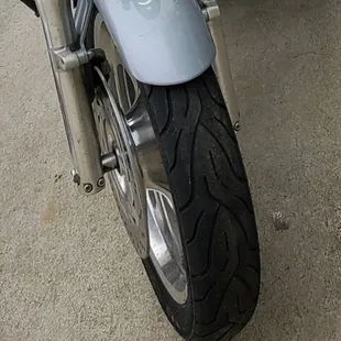 Tread pattern and bike