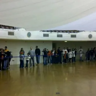 Inside the main room...