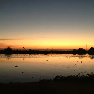 Sunset....
