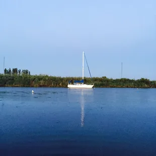 Gemini anchored out
