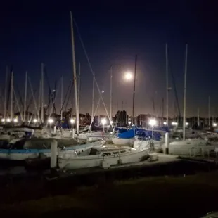 A beautiful evening at Stockton Sailing Club.