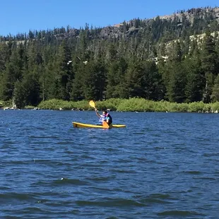 Silver lake kayak