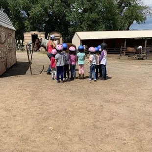 Quiz time. Remember how to saddle a horse.