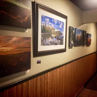 Don&apos;t miss the fine art photography in the hallway between the Stockton&apos;s bar and the Stockton&apos;s family dining restaurant!