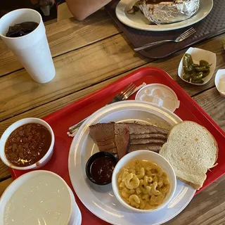 1 Meat with 2 Sides Platter