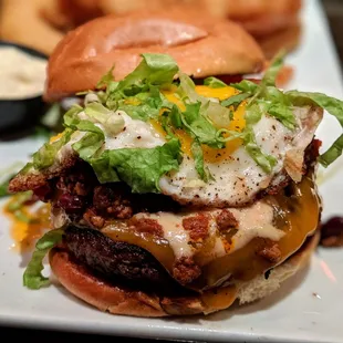 The Kitchen Sink Burger