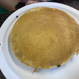 Chocolate chip pancakes. Just meh.