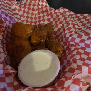 Boneless Buffalo wings