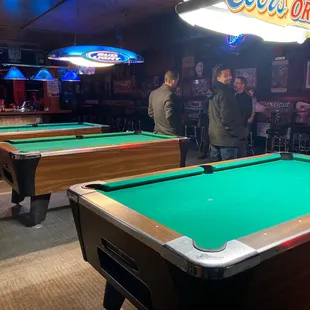 Pool tables