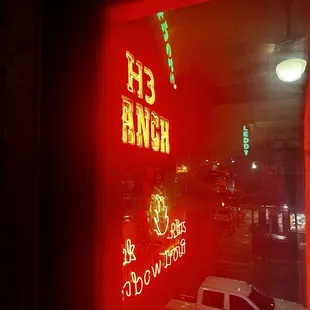 View outside the Cowboy Corner room
