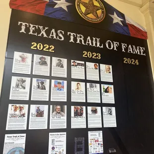 Texas trail of fame