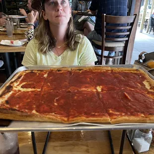 Pepperoni Square Pizza