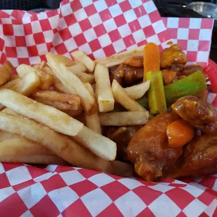 Honey hot wings
