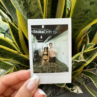 Polaroid after the lesson!