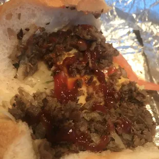 Cheese Steak Hot Sub