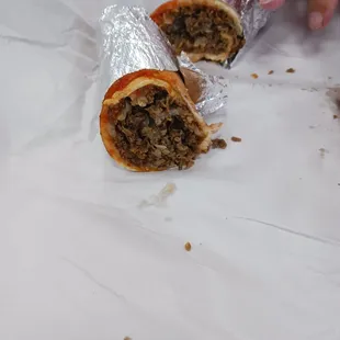 Double meat cheesesteak