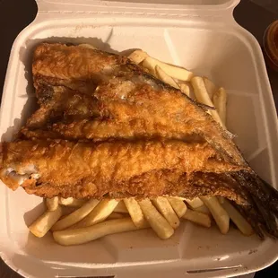Whiting Fish Platter