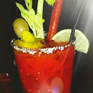 Homemade Bloody Marys