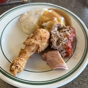 a plate of food