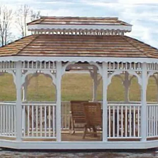 a gazebo