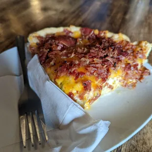 Bacon and jalapeno quiche