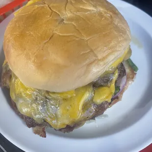 Wild Hog burger