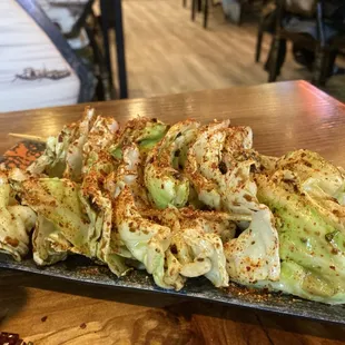 Grilled cabbage $1.99