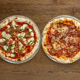 pizza, food