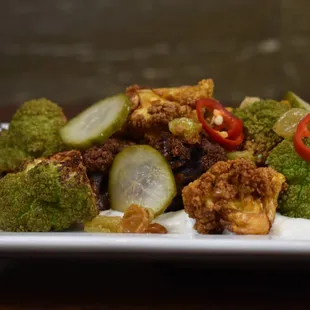 Veggie Lovers Favorite:  Fried Cauliflower