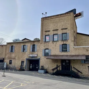 Exterior at lunch time in February. Cool history.