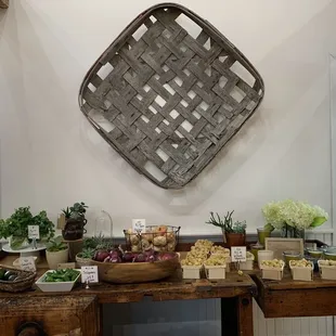 a variety of fruits and vegetables