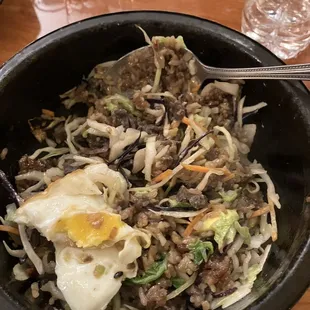 Beef stone bowl