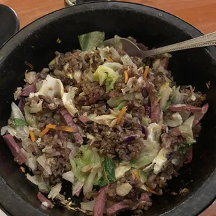 Beef bibimbap