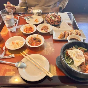 Bibimbop, Jaeyook, Beef Mandoo