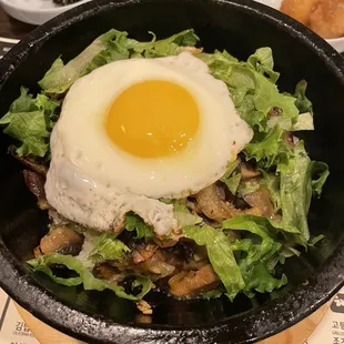 Mushroom Bibimbap