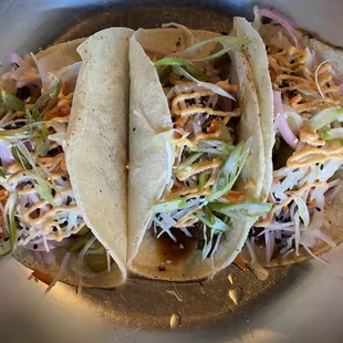 Korean beef tacos