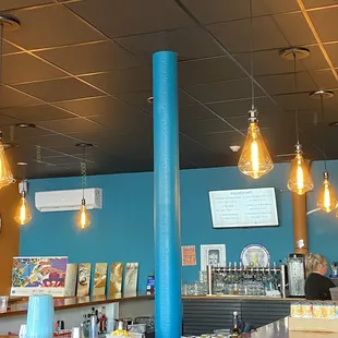 More interior