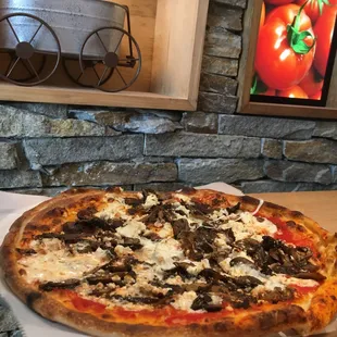 Mushroom Pizza