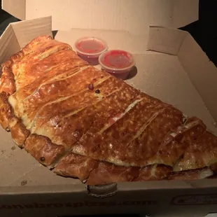 Kickin Chicken Calzone!!!!