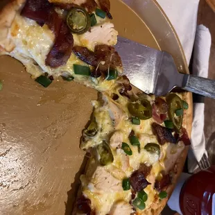 Honey Jack pizza.