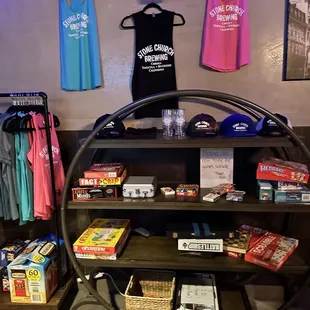 Games and merchandise